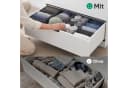 Sekey Aufbewahrungsbox Schubladen Organizer Vliesstoff 4er-Set Faltbar Bild 4
