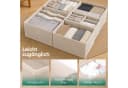 Sekey Aufbewahrungsboxen Set 6-tlg. Beige Vliesstoff Faltbar Bild 5