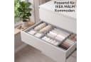 Sekey Aufbewahrungsboxen Set 6-tlg. Hellgrau Vliesstoff Faltbar Bild 1