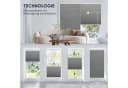 Sekey Wabenplissee Grau Klemmfix Verdunkelung Thermo Bild 1