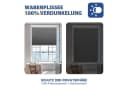 Sekey Wabenplissee Grau Klemmfix Verdunkelung Thermo Bild 3