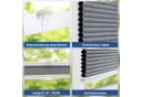 Sekey Wabenplissee Grau Klemmfix Verdunkelung Thermo Bild 5