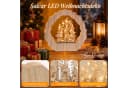 Salcar Schwibbogen LED aus Holz mit 20 LEDs Warmweiß Bild 1