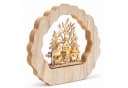 Salcar Schwibbogen LED aus Holz mit 20 LEDs Warmweiß Bild 2