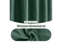 Sekey Duschvorhang Dunkelgrün Waffelstoff Polyester Bild 4
