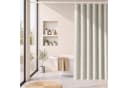 Sekey Duschvorhang Creme Leinenoptik Polyester wasserabweisend Bild 2