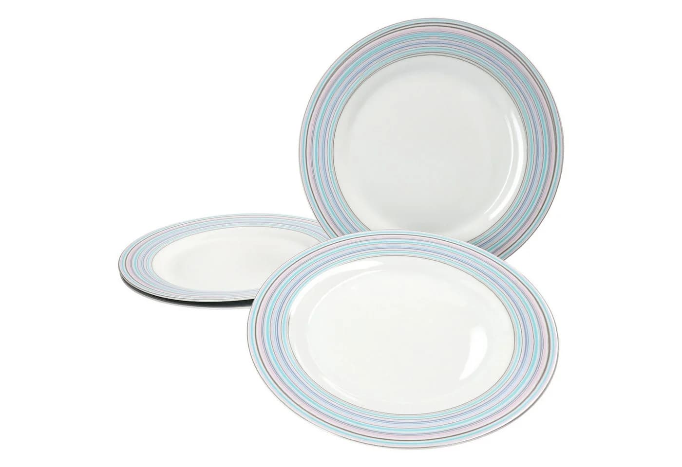 Ritzenhoff & Breker Speiseteller 4er Set Doppio Circle 27cm