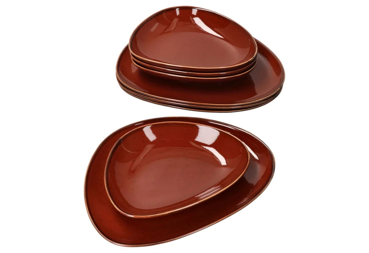 MamboCat Tafelservice 8tlg. Marron Taste Porzellan Braun - Bild 2