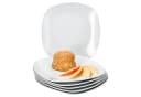 MamboCat Frühstücksteller 6er Set Lotta weiß Porzellan Bild 2
