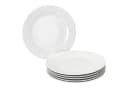 MamboCat Frühstücksteller 6er Set Tommy Weiß Porzellan Bild 1