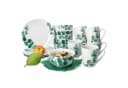MamboCat Frühstücks-Geschirrset Eukalyptus 18tlg Porzellan 6 Personen Bild 2