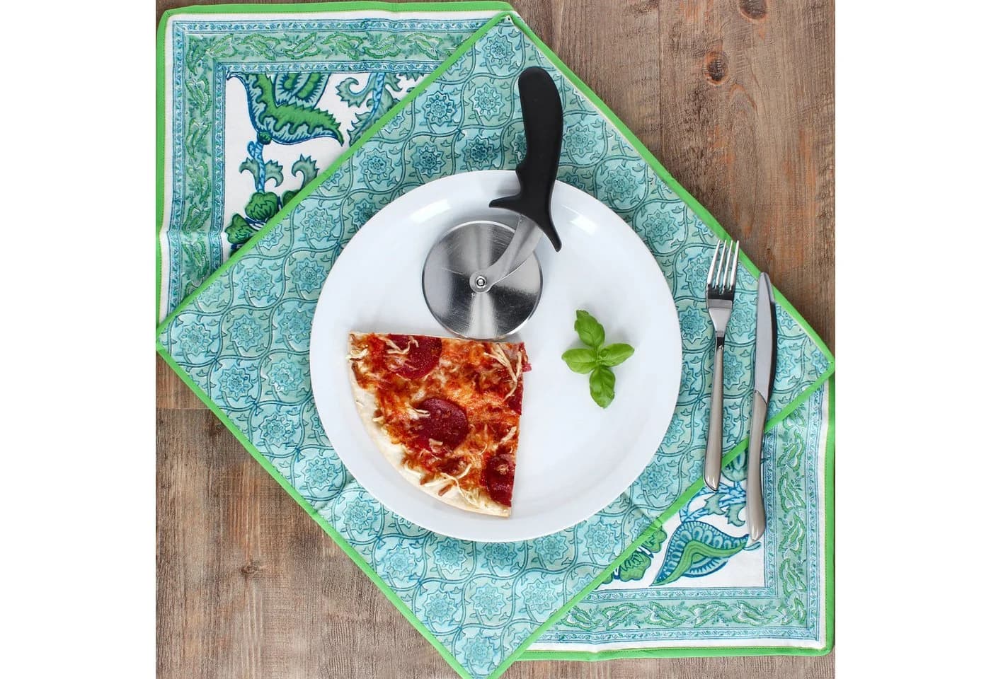MamboCat Pizzateller 2er Set Bianco Weiß Porzellan - Bild 4