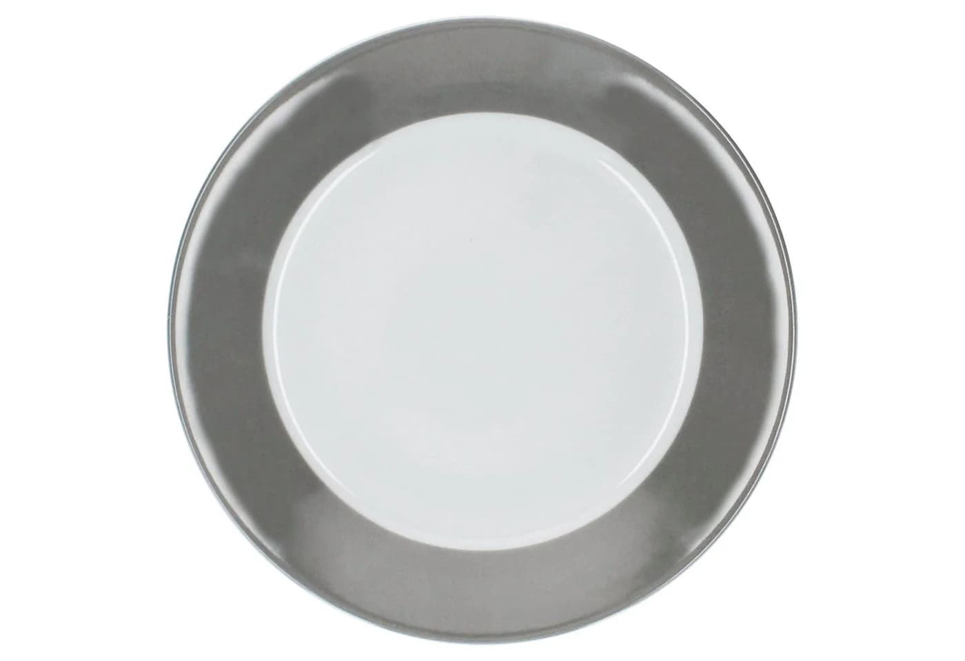 MamboCat Frühstücksteller 6er Set Grau Porzellan - Bild 3