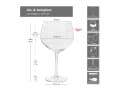 MamboCat 4x Longdrinkglas 400ml Klar Glas Stiel Bild 5