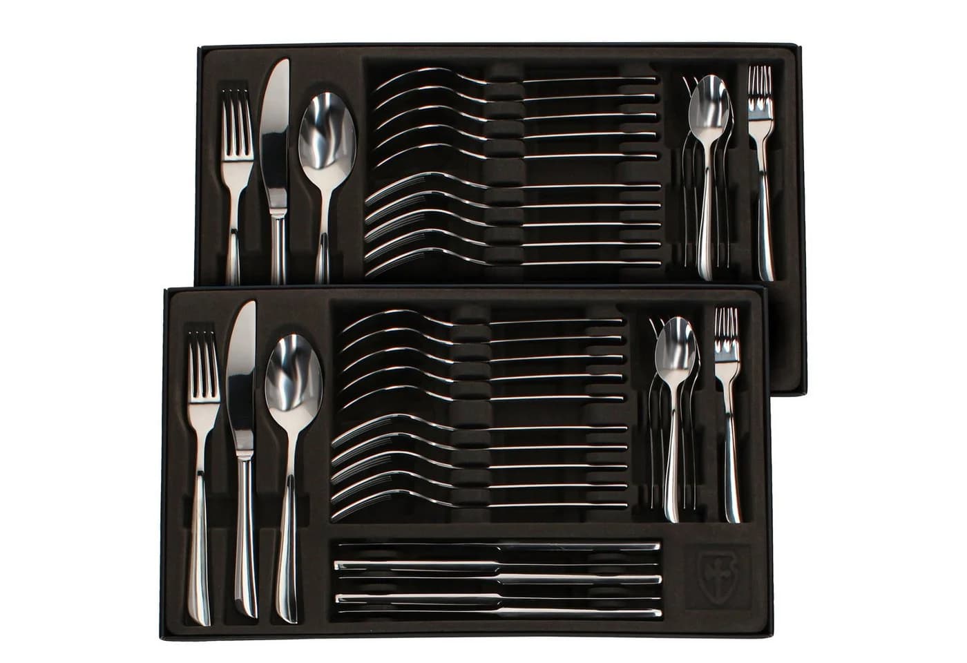 Justinus Twist Besteck-Set 60tlg. für 12 Personen Edelstahl Silber - Bild 3