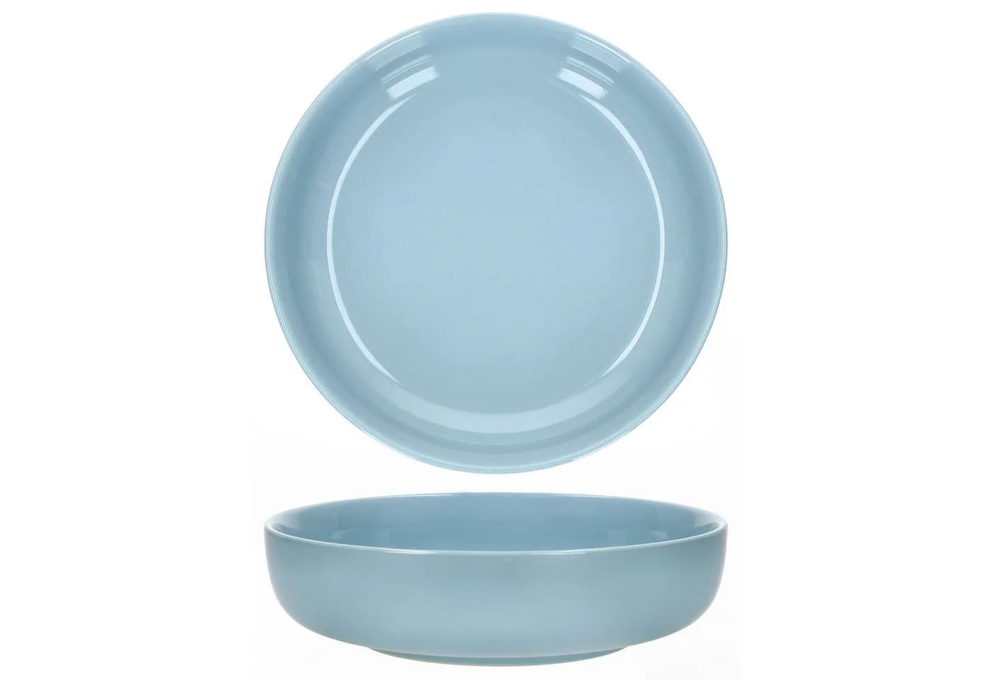 Ritzenhoff & Breker Suppenteller 6x Jasper Graublau Steingut - Bild 4