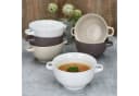 MamboCat Suppenteller Set Sandy 6-tlg. Beige/Braun/Weiß mit Griffen Bild 3