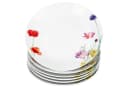 MamboCat Frühstücksteller 6er Set Marie Bunt Blumenwiese Porzellan Bild 1
