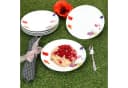 MamboCat Frühstücksteller 6er Set Marie Bunt Blumenwiese Porzellan Bild 3