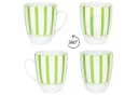 MamboCat Becher Split grün 6er Set Kaffeebecher 300ml Porzellan-Tasse Bild 3