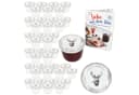 MamboCat Einmachglas 40er Set 230ml mit Twist-Off-Deckel Hirsch-Design Bild 2