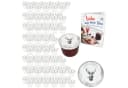 MamboCat Einmachglas 100er Set 230ml mit Hirsch-Dekor Deckel Bild 2