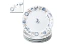 MamboCat Speiseteller Neptun 6er Set Weiß/Blau Porzellan Maritim Bild 2
