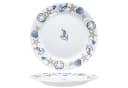 MamboCat Frühstücksteller Neptun 6er Set Weiß/Blau Porzellan Maritim Bild 4