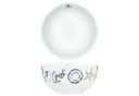 MamboCat Müslischale Neptun 6er-Set Weiß Blau Porzellan Maritim Bild 4