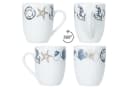 MamboCat Neptun Kaffeebecher Set 6x 280ml Porzellan Maritim Bild 4