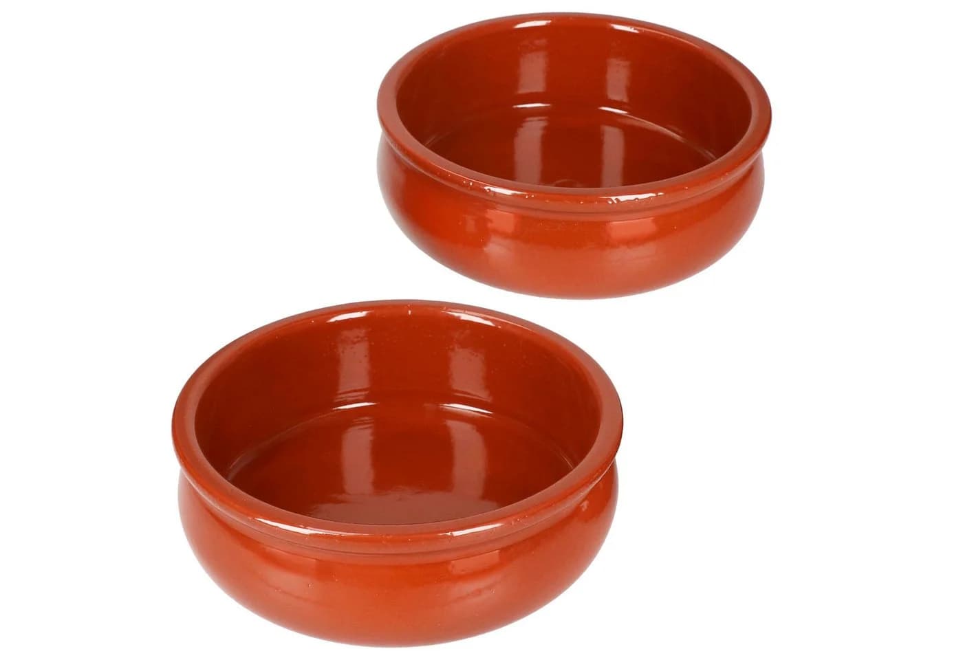 MamboCat Tapas-Schale BERLIN 2x Tonware Braun Bauchtig