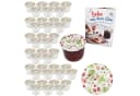 MamboCat Einmachglas 40er Set Sturzgläser 230ml mit Wald-Erdbeere Deckel Bild 2