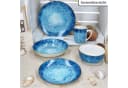 MamboCat Müslischale Marina 6er Set Blau/Weiß Porzellan Bild 5