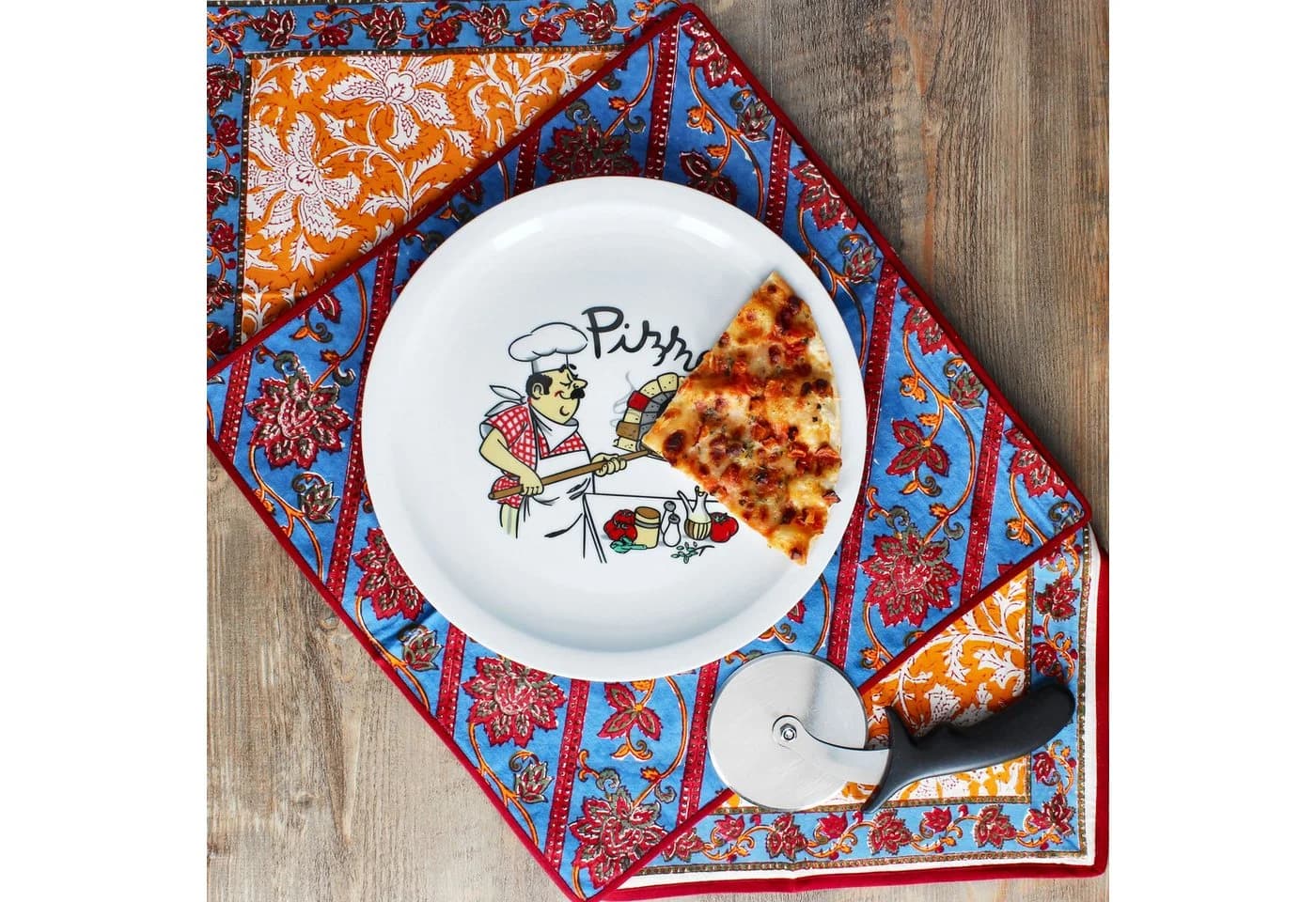 MamboCat Pizzateller 2er Set Mario XXL Bunt - Bild 4