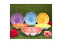 MamboCat Suppenteller Summer Stripes 6er Set bunt Steingut Bild 3