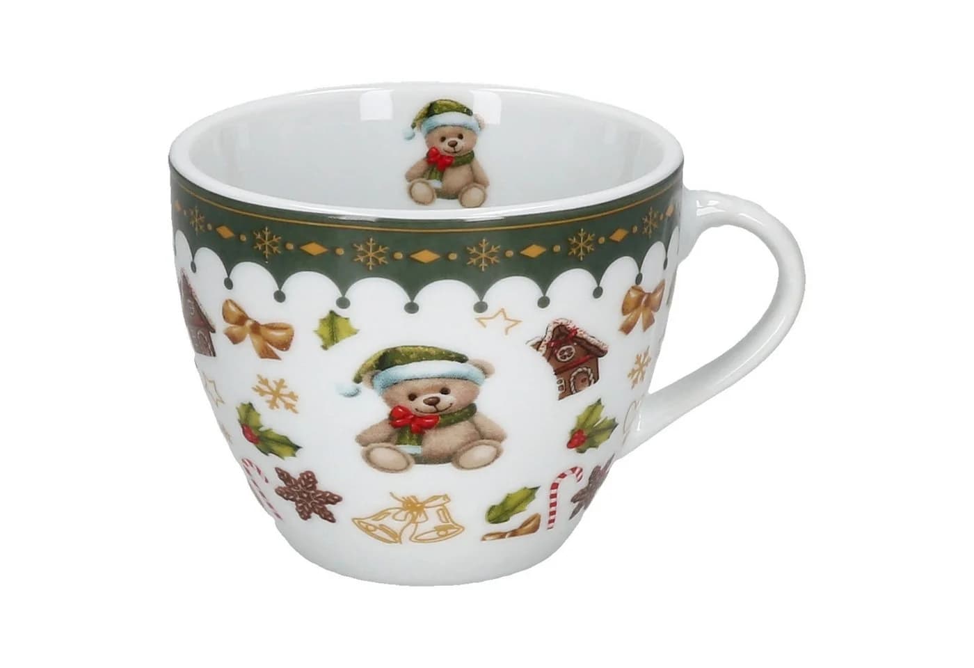 MamboCat Kaffeeservice FRIEND 18-tlg. Porzellan Weihnachtsmotiv Teddybär - Bild 5