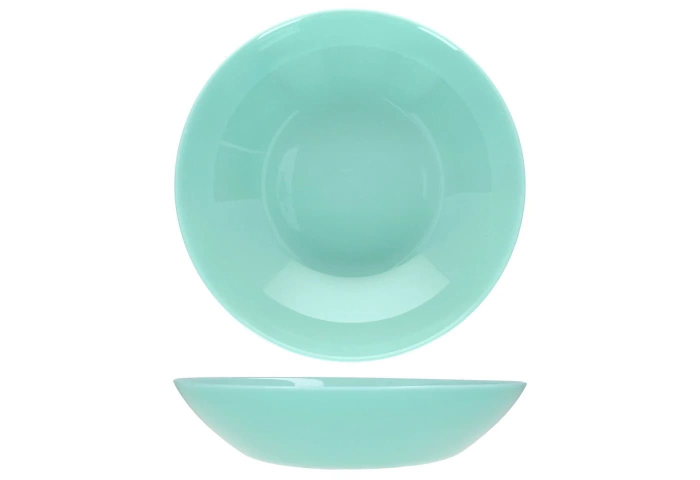 MamboCat Suppenteller 6x Mint Glas Teller tief Salat - Bild 4