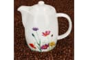 MamboCat Kanne Marie 850ml mit Deckel Porzellan Blumenwiese Bild 1