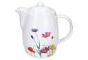 MamboCat Kanne Marie 850ml mit Deckel Porzellan Blumenwiese Bild 2