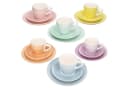 MamboCat Kaffeeservice Spring 18tlg. Bunt Steingut Bild 1
