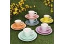 MamboCat Kaffeeservice Spring 18tlg. Bunt Steingut Bild 3