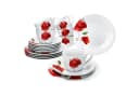 MamboCat Kaffeeservice MONA 18tlg. Mohnblüten Porzellan Bild 1