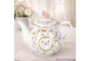 MamboCat Teekanne Dancing Butterflies Porzellan Goldrand Bild 3