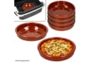 MamboCat 6er Set Airfryer Tonschalen rund Ø20cm Terrakotta Bild 2