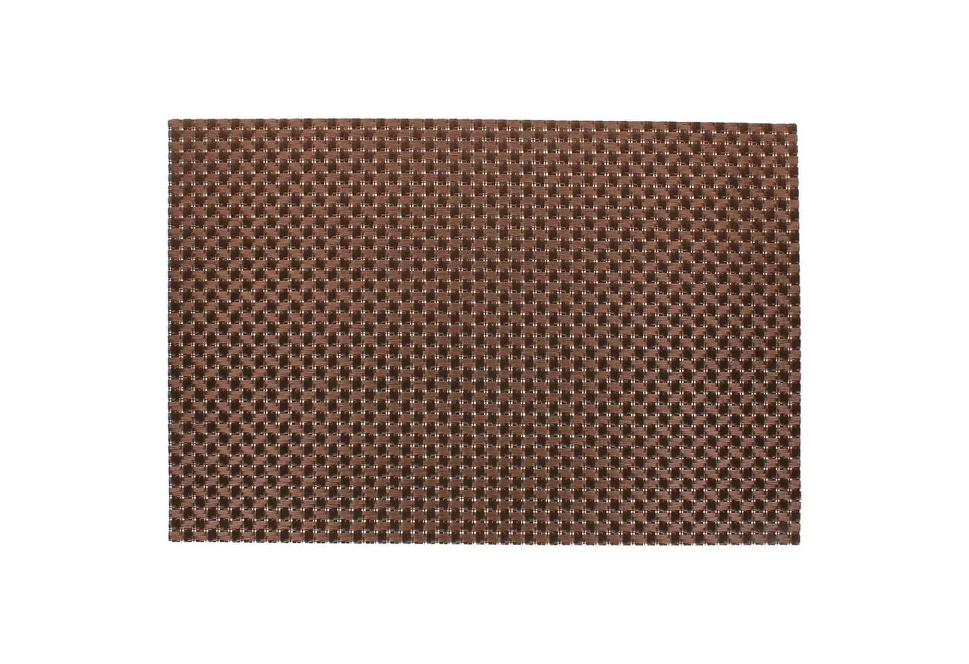 MamboCat Platzset 6x Plato Braun Geflochtene Optik Kunststoff - Bild 3