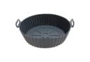 MamboCat Silikon Auflaufform rund Ø20cm mit Henkeln grau Bild 3