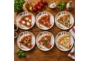 MamboCat Pizzateller Katja 6-teilig Italien-Dekor XL Bild 1