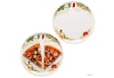 MamboCat Pizzateller Katja 2x Ø31,5cm Italien-Dekor Porzellan Bild 2