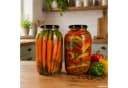 MamboCat Einmachglas 2er Set 4,25L mit schwarzen TO100 Deckeln Bild 1