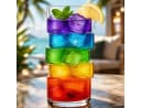 MamboCat Cocktailglas 6er Set Stapel Design Transparent Glas Bild 4